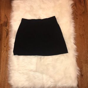BDG Black Denim Skirt
